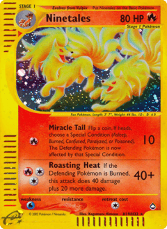 Ninetales H19/147 — Aquapolis