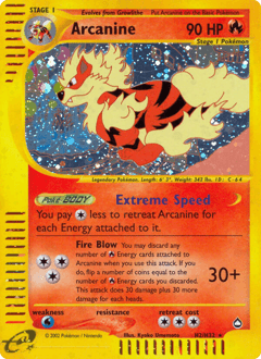 Arcanine H2/147 — Aquapolis