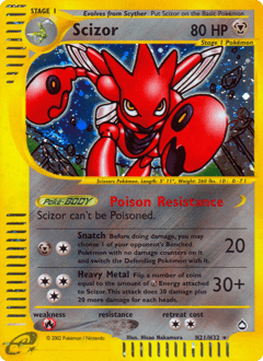 Scizor H21/147 — Aquapolis