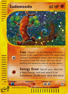 Sudowoodo H24/147 — Aquapolis
