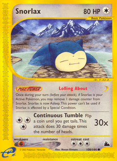 Snorlax 100/144 — Skyridge