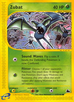 Zubat 117/144 — Skyridge