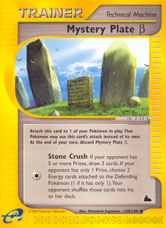 Mystery Plate β 134/144 — Skyridge
