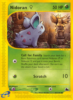 Nidoran ♀ 81/144 — Skyridge