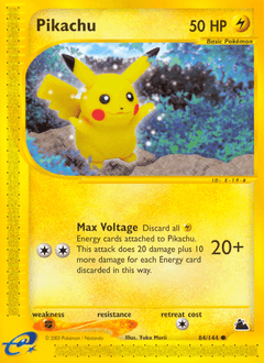 Pikachu 84/144 — Skyridge