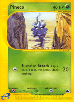 Pineco 85/144 — Skyridge