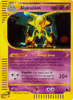 Alakazam H1/144 — Skyridge
