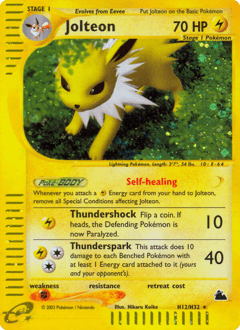 Jolteon H12/144 — Skyridge