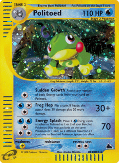 Politoed H23/144 — Skyridge