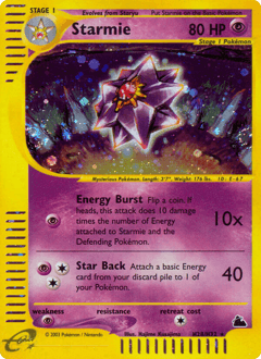 Starmie H28/144 — Skyridge