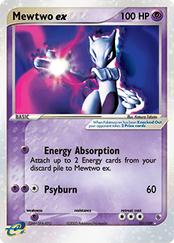 Mewtwo ex 101/109 — Ruby & Sapphire