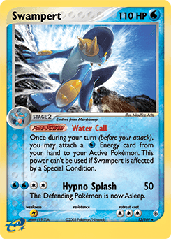 Swampert 13/109 — Ruby & Sapphire
