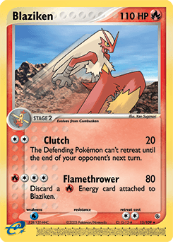 Blaziken 15/109 — Ruby & Sapphire