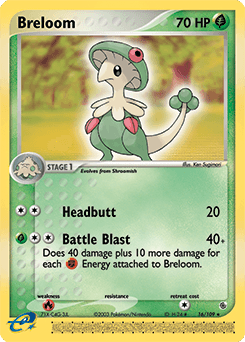Breloom 16/109 — Ruby & Sapphire