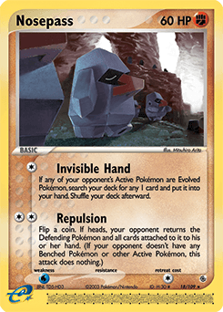 Nosepass 18/109 — Ruby & Sapphire