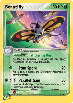 Beautifly 2/109 — Ruby & Sapphire