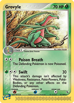 Grovyle 31/109 — Ruby & Sapphire