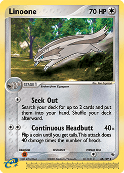Linoone 38/109 — Ruby & Sapphire