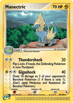 Manectric 39/109 — Ruby & Sapphire
