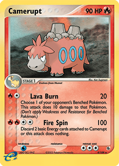 Camerupt 4/109 — Ruby & Sapphire