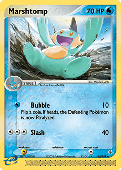 Marshtomp 40/109 — Ruby & Sapphire