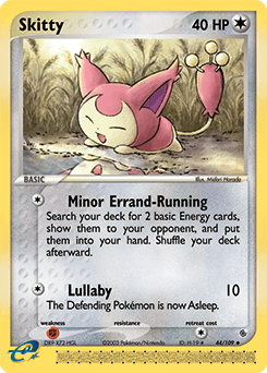 Skitty 44/109 — Ruby & Sapphire