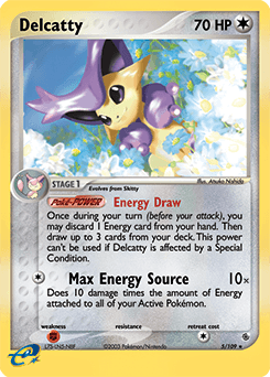 Delcatty 5/109 — Ruby & Sapphire