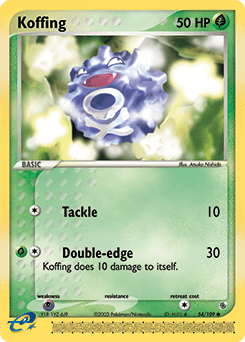 Koffing 54/109 — Ruby & Sapphire