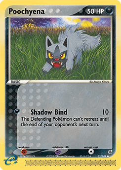 Poochyena 65/109 — Ruby & Sapphire