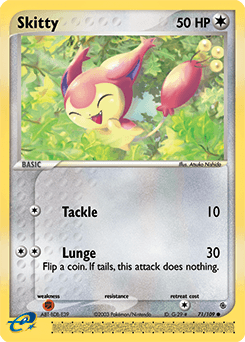 Skitty 71/109 — Ruby & Sapphire