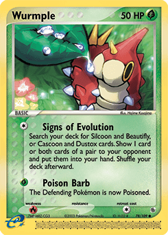Wurmple 78/109 — Ruby & Sapphire