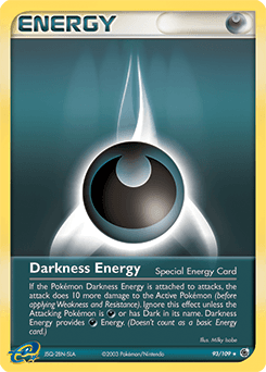 Darkness Energy 93/109 — Ruby & Sapphire