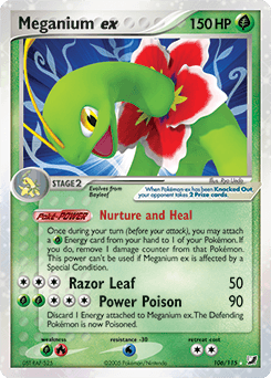 Meganium ex 106/115 — Unseen Forces