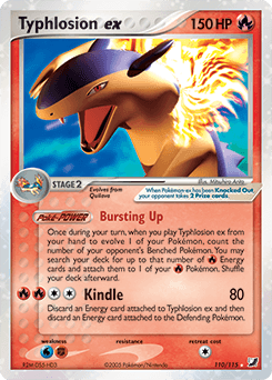 Typhlosion ex 110/115 — Unseen Forces