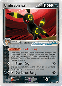 Umbreon ex 112/115 — Unseen Forces