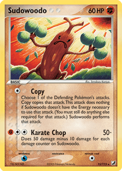 Sudowoodo 15/115 — Unseen Forces