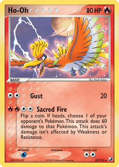 Ho-Oh 27/115 — Unseen Forces