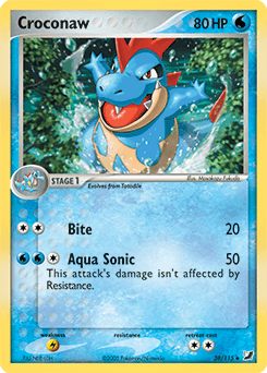 Croconaw 38/115 — Unseen Forces