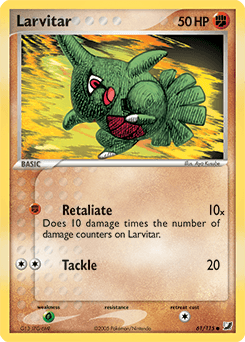 Larvitar 61/115 — Unseen Forces