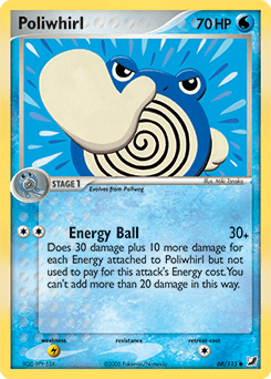 Poliwhirl 68/115 — Unseen Forces