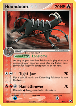 Houndoom 7/115 — Unseen Forces