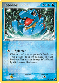 Totodile 78/115 — Unseen Forces
