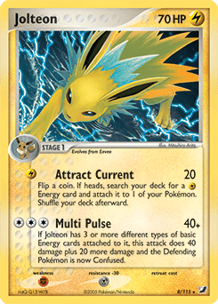 Jolteon 8/115 — Unseen Forces