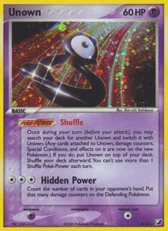 Unown B/115 — Unseen Forces