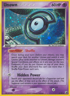 Unown C/115 — Unseen Forces