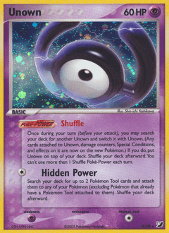 Unown H/115 — Unseen Forces