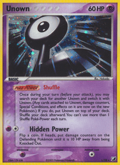Unown L/115 — Unseen Forces