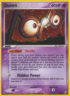 Unown N/115 — Unseen Forces