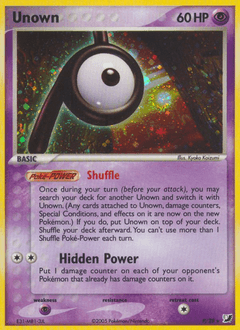 Unown P/115 — Unseen Forces