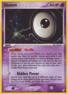 Unown Q/115 — Unseen Forces